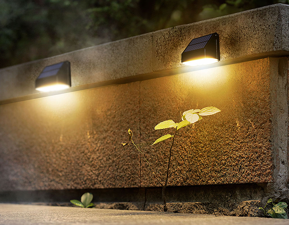 mini applique solaire 1000Lm